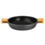 Cacerola BRA A270545 Negro Negro/Naranja Metal Aluminio (45 cm) de BRA, Cacerolas - Ref: S0414433, Precio: 92,78 €, Descuento: %