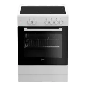 Combined Oven and Glass-Ceramic Hob BEKO FSS67000GW 71 L 60 cm White by BEKO, Cookers - Ref: S0423319, Price: 429,65 €, Disco...