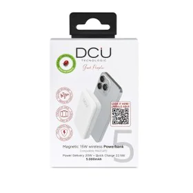 Powerbank DCU PD20W Blanc 5000 mAh de DCU Tecnologic, Chargeurs - Réf : S0453922, Prix : 31,19 €, Remise : %