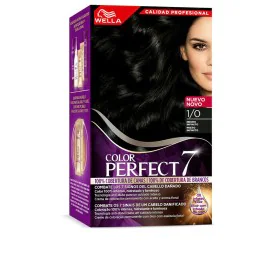 Coloração Permanente em Creme Wella Color Pefect 7 1/0-negro infinito de Wella, Coloração permanente - Ref: S05103987, Preço:...