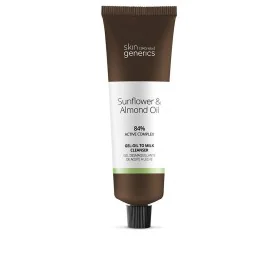 Gel démaquillant visage Skin Generics Sunflower Almond Oil 100 ml de Skin Generics, Nettoyants et exfoliants - Réf : S0510406...