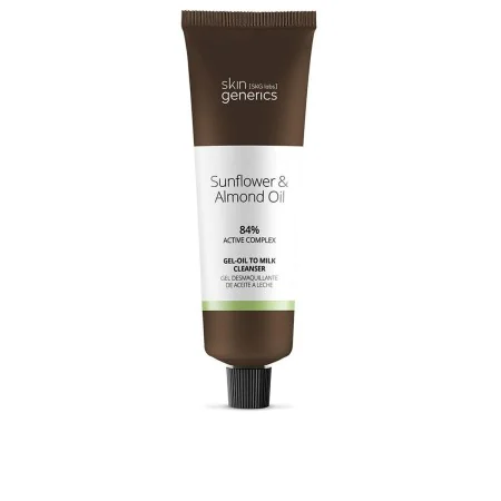 Gel démaquillant visage Skin Generics Sunflower Almond Oil 100 ml de Skin Generics, Nettoyants et exfoliants - Réf : S0510406...