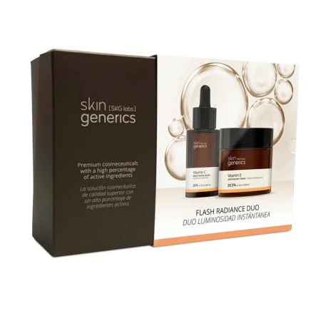 Conjunto de Cosmética Unissexo Skin Generics Flash Radiance Duo 2 Peças de Skin Generics, Conjuntos e Kits de tratamento de p...