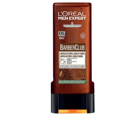 Moisturising Shower Gel L'Oreal Make Up Men Expert Barber Club cleaner (400 ml) by L'Oreal Make Up, Shower Gels - Ref: S05110...