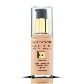 Crème Make-up Base Max Factor Facefinity 3-in-1 Spf 20 Nº 35-pearl beige 30 ml by Max Factor, Foundations - Ref: S05112575, P...