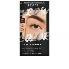 Tinta per Sopracciglia L'Oreal Make Up BROW COLOR Nº 3.0 Dark brunette Semipermanente 4 Pezzi di L'Oreal Make Up, Colori e ma...