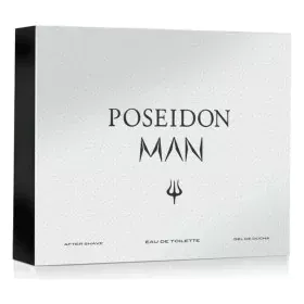 Cofanetto Profumo Uomo Poseidon 1264-51433 EDT 3 Pezzi di Poseidon, Set - Rif: S0569901, Prezzo: 17,92 €, Sconto: %