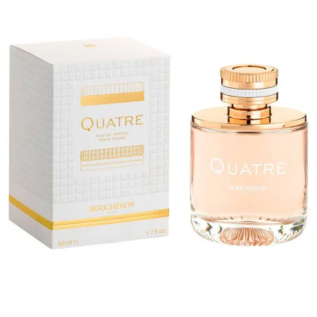 Parfum Femme Boucheron QUATRE POUR FEMME EDP 50 ml de Boucheron, Eau de parfum - Réf : S0589922, Prix : 30,08 €, Remise : %