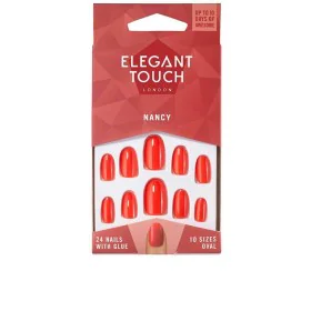 False Nails Elegant Touch Polished Colour Oval Nancy (24 uds) by Elegant Touch, Nail Salon Sets - Ref: S0591180, Price: 7,50 ...