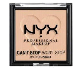 Polveri Compatte NYX Can't Stop Won't Stop Light Medium (6 g) di NYX, Cipria - Rif: S0591734, Prezzo: 12,40 €, Sconto: %