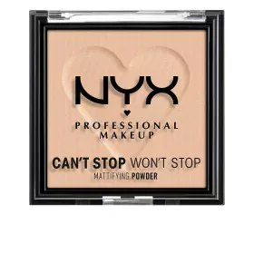 Polvos Compactos NYX Can't Stop Won't Stop Light Medium (6 g) de NYX, Polvos - Ref: S0591734, Precio: 12,40 €, Descuento: %