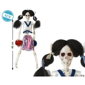 Decoración para Halloween Animadora Esqueleto 40 cm de BigBuy Home, Halloween - Ref: S1135630, Precio: 7,01 €, Descuento: %