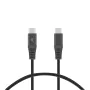 Cable USB-C a USB-C KSIX Negro de KSIX, Cables USB - Ref: S1906500, Precio: 11,98 €, Descuento: %