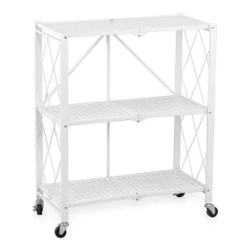 Sapateira Confortime Metal Branco (70 x 34 x 87 cm) de Confortime, Acessórios de arrumação de armário - Ref: S2211561, Preço:...