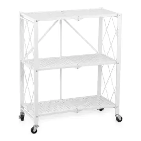 Shoe Rack Confortime Metal White (70 x 34 x 87 cm) by Confortime, Wardrobe storage accessories - Ref: S2211561, Price: 28,81 ...