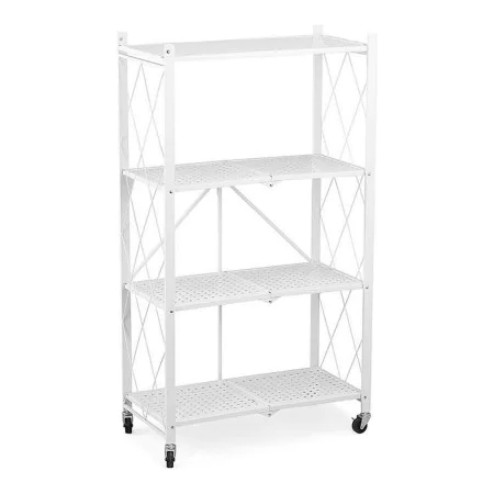 Shoe Rack Confortime Metal White (70 x 34 x 127 cm) by Confortime, Wardrobe storage accessories - Ref: S2211563, Price: 35,57...