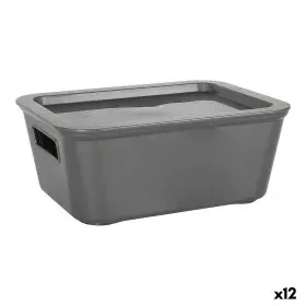 Caja de Almacenaje con Tapa Bella 17,9 x 13,9 x 7,2 cm (12 Unidades) (18 x 14 x 7 cm) de BigBuy Home, Cajas y arcones de alma...