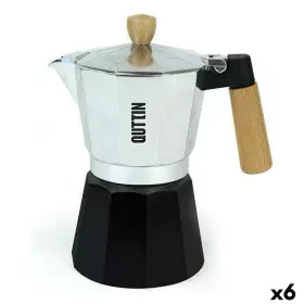 Italian Coffee Pot Quttin 9 Cups Wood Aluminium (6 Units) by Quttin, Stovetop Coffee Makers - Ref: S2230461, Price: 74,02 €, ...