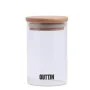 Transparent Glass Jar Quttin 6,5 x 11 cm Silicone 250 ml (24 Units) by Quttin, Food storage - Ref: S2230512, Price: 38,18 €, ...