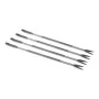 Seafood Skewers Stainless steel Silver (4 pcs) by BigBuy Home, Forks - Ref: S2230730, Price: 127,74 €, Discount: %