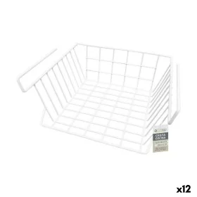 Basket for Kitchen Shelf Confortime White 29 x 27 x 15 cm (12 Units) by Confortime, Shelves and supports - Ref: S2230887, Pri...