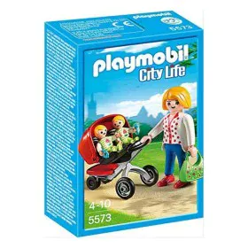 Playset City Life Mama With Twin Cart Playmobil 5573 de Playmobil, Poupées mannequins - Réf : S2403917, Prix : 11,20 €, Remis...