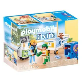 Playset City Life Children's Hospital Ward Playmobil 70192 (47 pcs) de Playmobil, Playsets de figuras de juguete - Ref: S2404...