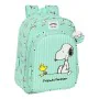 School Bag Snoopy Friends forever Mint (26 x 34 x 11 cm) by Snoopy, Children's Backpacks - Ref: S2426116, Price: 24,01 €, Dis...