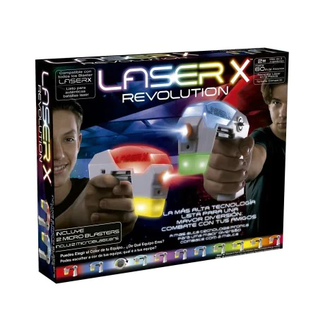 Gun Bizak Laser X Revolution Micro B2 Blasters by Bizak, Toy weapons - Ref: S2429226, Price: 48,09 €, Discount: %