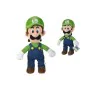 Fluffy toy Super Mario Luigi Blue Green 50 cm by Super Mario, Animals and figures - Ref: S2434481, Price: 35,95 €, Discount: %