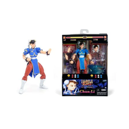 Figura articulada Smoby Street Fighter Chun-Li de Smoby, Articuladas - Ref: S2434537, Preço: 35,91 €, Desconto: %