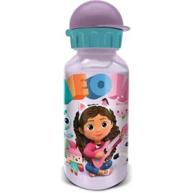 Bouteille Gabby's Dollhouse 370 ml Enfant Aluminium de Gabby's Dollhouse, Bouteilles d'eau - Réf : S2435059, Prix : 6,46 €, R...