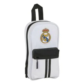 Astuccio Zaino Real Madrid C.F. Bianco Nero 12 x 23 x 5 cm 33 Pezzi di Real Madrid C.F., Porta penne - Rif: S2437382, Prezzo:...