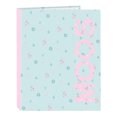 Ring binder Moos Garden Turquoise 26,5 x 33 x 4 cm by Moos, Filing cabinets - Ref: S2437577, Price: 7,07 €, Discount: %