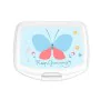 Sandwich Box BlackFit8 Mariposa Light Blue 17 x 6 x 14 cm by BlackFit8, Food storage - Ref: S2439902, Price: 5,80 €, Discount: %