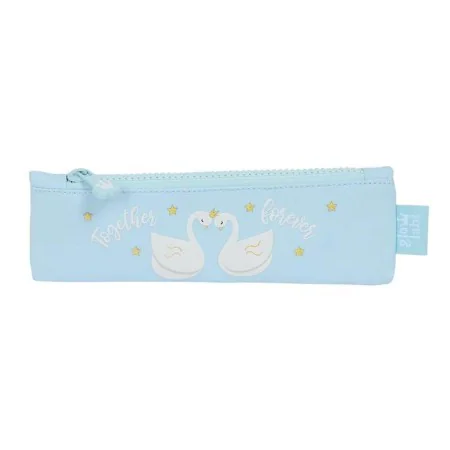 Holdall Glowlab Kids Blue 20 x 6 x 1 cm Swan Narrow by Glowlab Kids, Pencil cases - Ref: S2440912, Price: 6,36 €, Discount: %