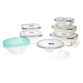 Ensemble de Boîtes à Lunch Luminarc Pure Box Active (7 pcs) Verre (7 pcs) de Luminarc, Stockage des aliments - Réf : S2701379...