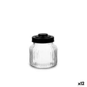 Jar Quid Maison Transparent Glass 500 ml (12 Units) by Quid, Food storage - Ref: S2711810, Price: 24,30 €, Discount: %