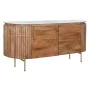 Credenza DKD Home Decor 160 x 45 x 78 cm Marrone Bianco Marmo Legno di mango di DKD Home Decor, Credenze e buffet - Rif: S304...