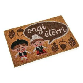 Doormat Versa Dantzaris Ongi Etorri Coconut Fibre (40 x 2 x 60 cm) by Versa, Doormats - Ref: S3403988, Price: 9,95 €, Discoun...