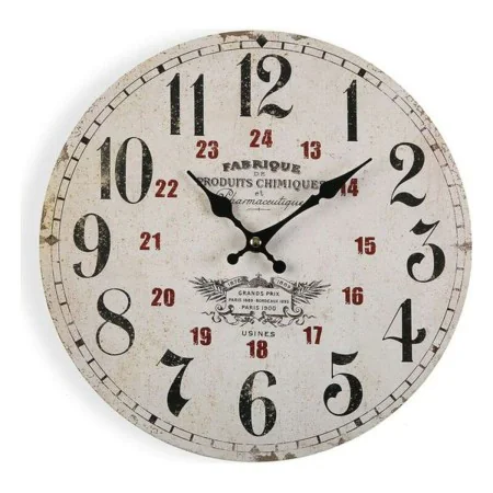 Reloj de Pared Versa Pharmautique Madera (4 x 30 x 30 cm) de Versa, Relojes de pared - Ref: S3405367, Precio: 9,38 €, Descuen...