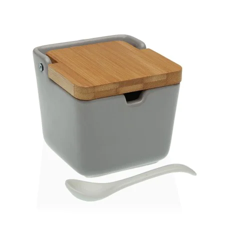 Sugar Bowl Versa With lid Ceramic (8,8 x 10,3 x 8,8 cm) by Versa, Sugar and milk - Ref: S3406846, Price: 5,19 €, Discount: %