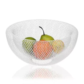 Coupe à fruits Versa Blanc Acier Fer (15 cm) de Versa, Bols et tasses - Réf : S3407261, Prix : 16,95 €, Remise : %