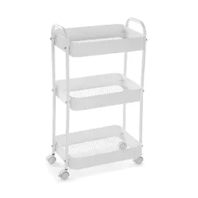 Kitchen Trolley Versa White 30 x 76 x 46 cm Iron by Versa, Shelves and supports - Ref: S3411052, Price: 32,37 €, Discount: %