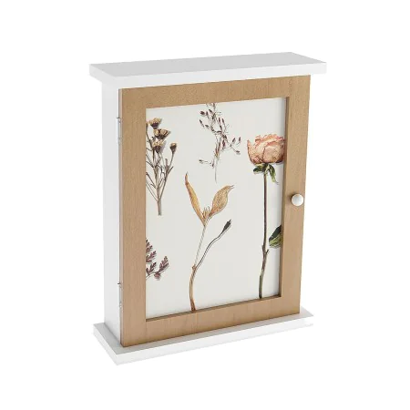 Armadietto portachiavi Versa Fiori Legno MDF 6,5 x 26 x 20 cm di Versa, Armadi e mensole - Rif: S3412047, Prezzo: 10,25 €, Sc...