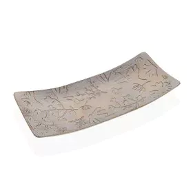 Centre de Table Versa Doré Fleurs 16 x 4,5 x 38,5 cm de Versa, Objets de décoration - Réf : S3413122, Prix : 6,28 €, Remise : %