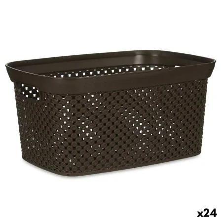 Cesto Marrone Plastica 10 L Secchio organizzatore (24 Unità) di Kipit, Scatole e cassapanche - Rif: S3618782, Prezzo: 63,96 €...