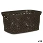 Basket Brown Plastic 10 L Organiser (24 Units) by Kipit, Storage boxes and chests - Ref: S3618782, Price: 63,96 €, Discount: %