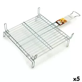 Parrilla Doble 45 x 45 cm Acero zincado (5 Unidades) de La Dehesa, Parrillas - Ref: S3623091, Precio: 67,32 €, Descuento: %