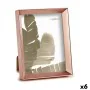 Photo frame 17,3 x 3,3 x 22,3 cm Pink Copper Plastic Glass (6 Units) by Gift Decor, Table and wall frames - Ref: S3624537, Pr...